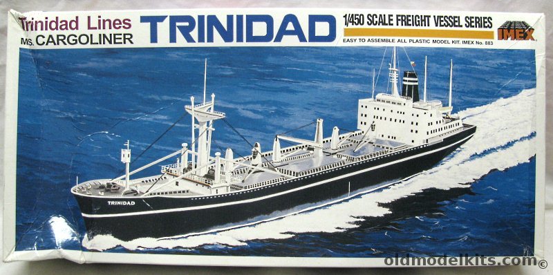 IMEX 1/450 M.S. Trinidad Cargoliner - (ex-Tamano / New Sun / Maule), 883 plastic model kit